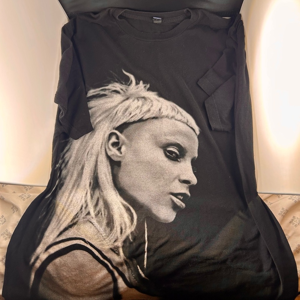 Yo-Landi Visser Die Antwoord XL Graphic T-Shirt Black Rap Tee Big Graphic